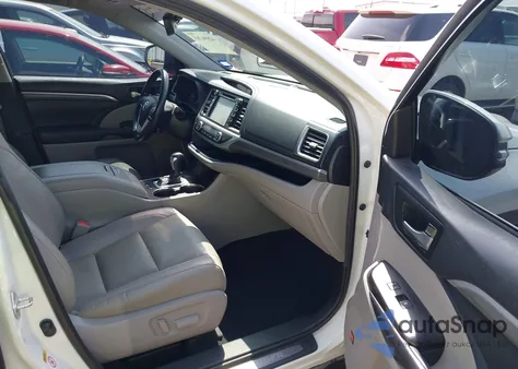 2019 Toyota Highlander Limited Platinum из США, поврежденный, VIN 5TDDZRFH5KS958544